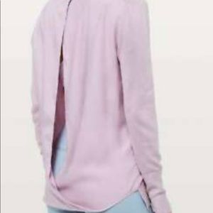 Lululemon open back sweater